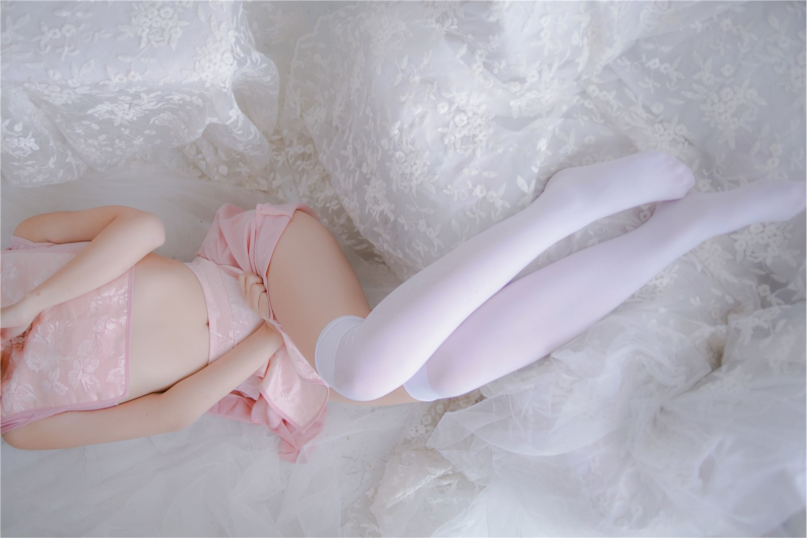 Coser @ Nisa Vol.013 pink cheongsam(12)